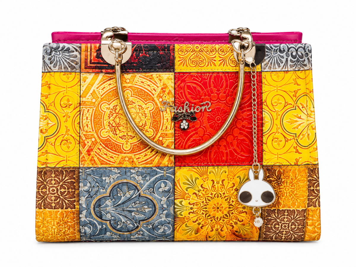 Elegant Patchwork Women’s Handbag